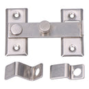 TRANQUETA ALDRAVA REVERSIVEL 8CM AÇO INOX EDM