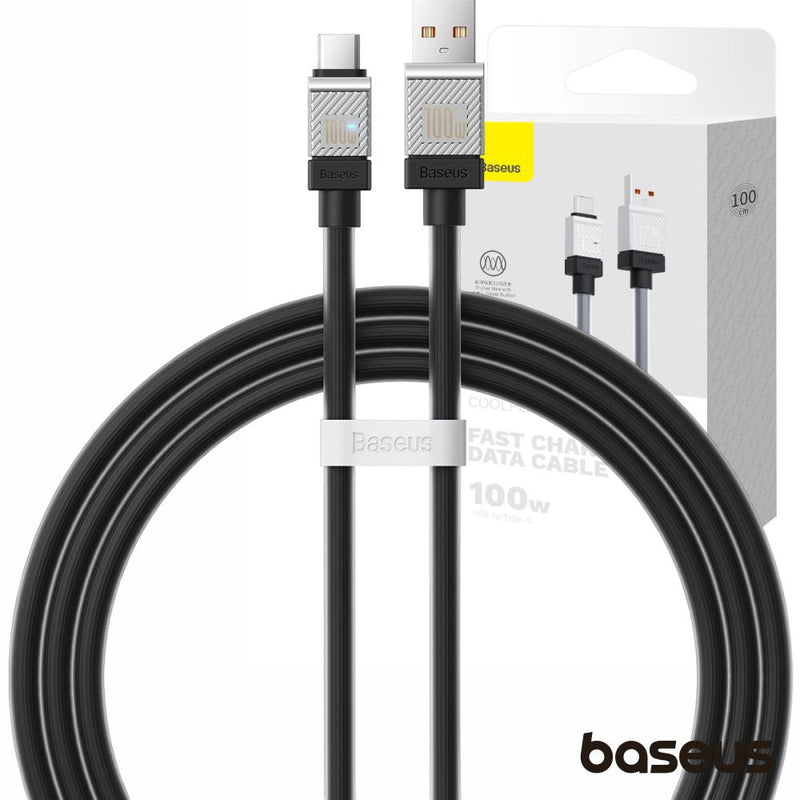 CABO USB-A MACHO  USB-C MACHO 100W COOLPLAY 2M BASEUS