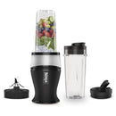 Ninja QB3001 0,47 l Liquidificador 700 W Preto, Prateado