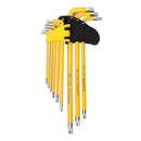 CHAVES TORX LONGAS, CONJUNTO DE 9 PEÇAS, SEGURANÇA. WORKPRO