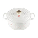 LE CREUSET - COCOTTE RED. EVOL. 22 BRANCA CORAÇÕES 21177228451450