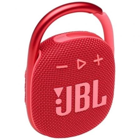 COLUNA PORTÁTIL JBL CLIP 4 BT IPX7 VERMELHA