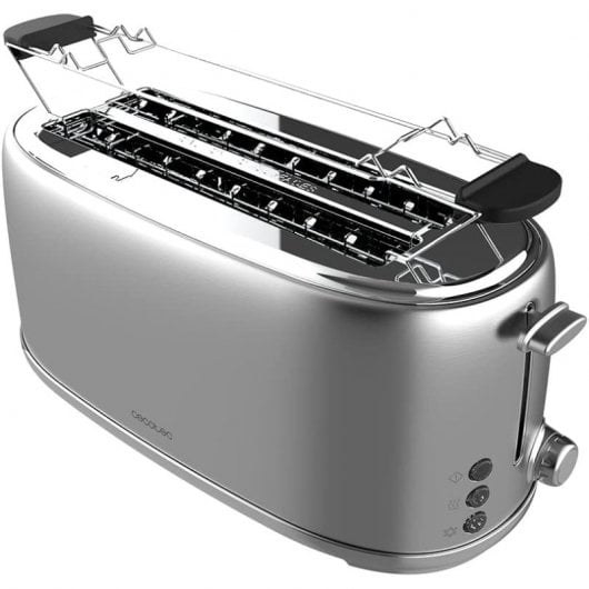 TORRADEIRA CECOTEC TOAST&TASTE 1600 RETRO DOUBLE INOX