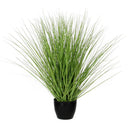 GRAMA VERDE PVC EM VASO DE PLASTICO