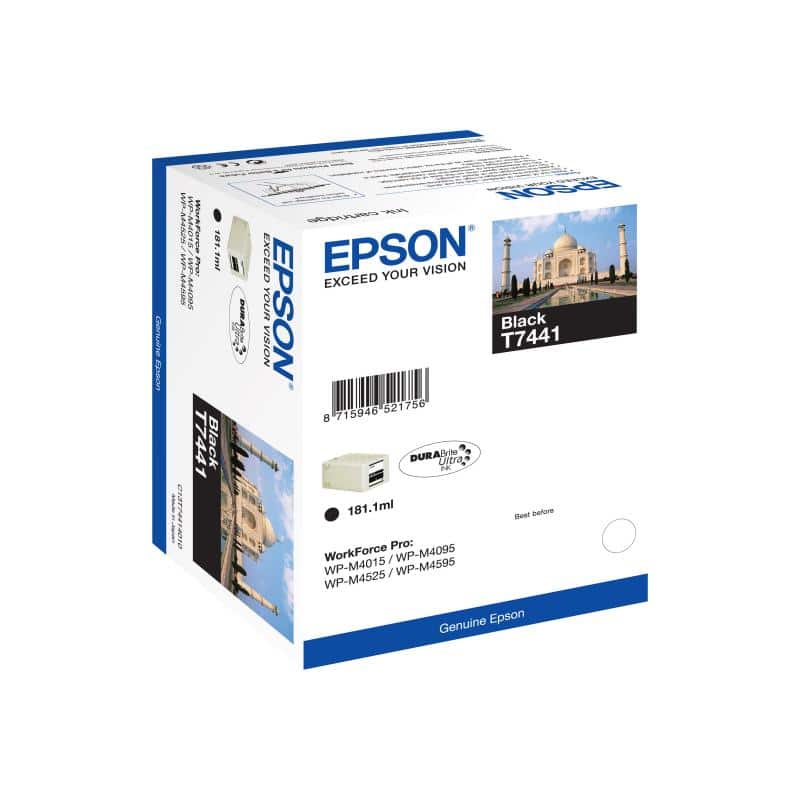 TINTEIRO EPSON PRETO 10.000 PAG WP-M4000 SERIES C13T74414010