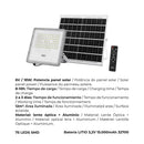 PROJECTOR LED SOLAR 200W 1.500LM 6.500K IP65 EDM