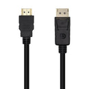 AISENS A125-0460 adaptador de cabo de vídeo 3 m DisplayPort HDMI