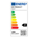 PROJETOR LED 150W 12300LM 6400K LUZ FRIA 35X31X4,5CM EDM