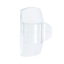 MINI GANCHO PARA LUZES, EXTERIOR, TRANSPARENTE, 8 UNID + 10 TIRAS