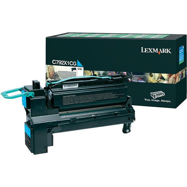 Lexmark C792X1CG toner 1 unidade(s) Original Ciano