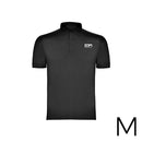*MERCHANDISING* POLO PRETO TAMANHO-M MANGA CURTA BORDADO EDM