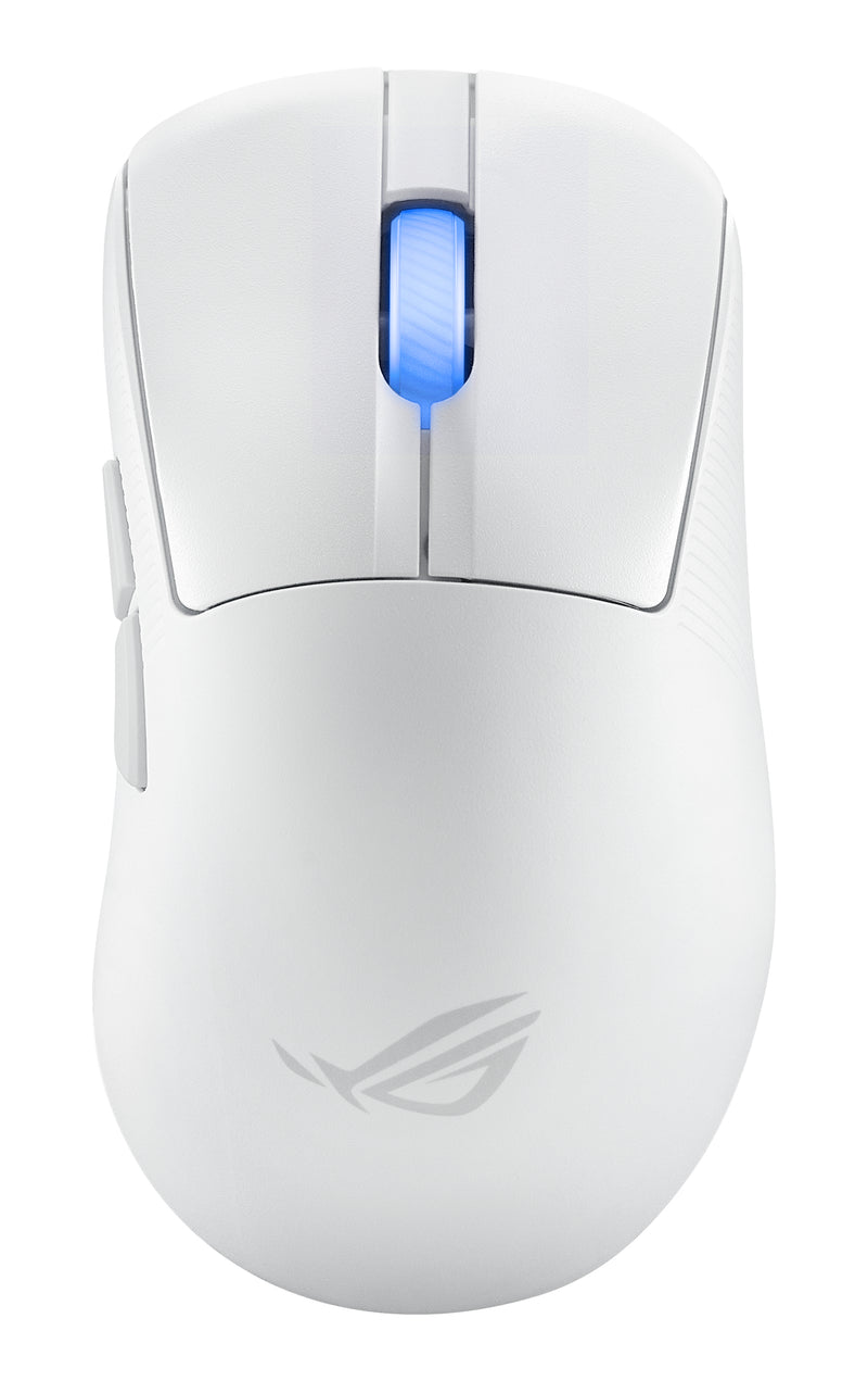 ASUS ROG Keris II Ace Wireless AimPoint White rato Mão direita RF