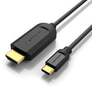 CABLE CONVERSOR HDMI 1.4 4K VENTION CGUBH USB TIPO-C MACHO - HDMI