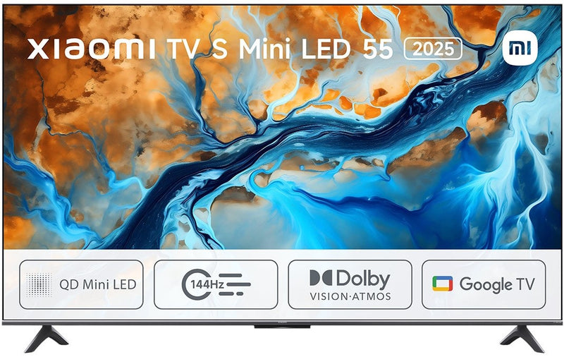 TV XIAOMI 55" S MINILED 2025 UHD GOOGLETV 144HZ