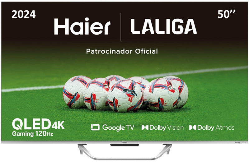 TV HAIER 50" H50Q800UX UHD QLED GOOGLE TV BT PEANA