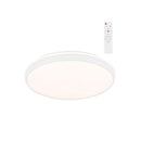PLAFON LED CIRCULAR, CHARLY, 80 W, 3CCT, 8800 LM, BRANCO, Ø60 X 7