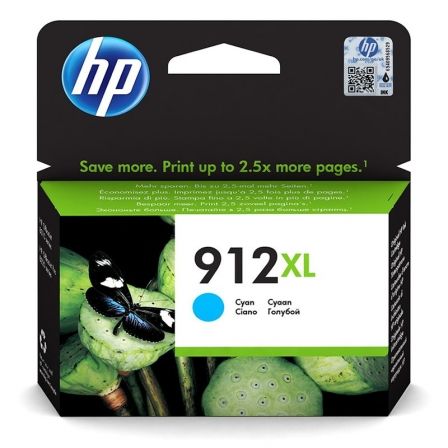 HP Tinteiro Original 912XL Ciano de elevado rendimento