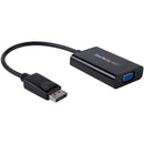StarTech.com DP2VGAA adaptador de cabo de vídeo 0,184 m Preto