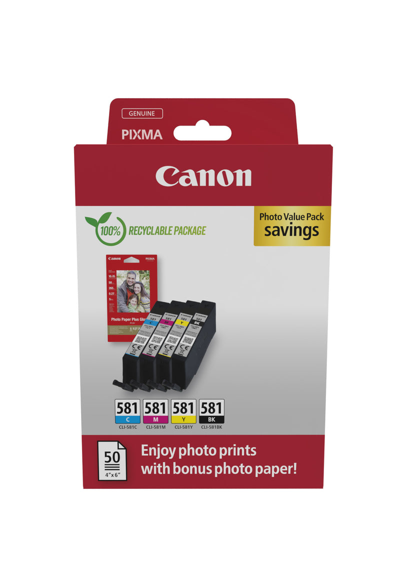 Canon 2106C006 tinteiro 4 unidade(s) Original Preto, Ciano, Magen