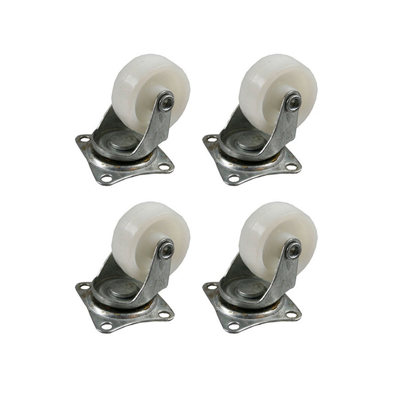 SET 4 RODAS 40MM BRANCAS 45X40MM