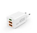 CARREGADOR HAMA GAN, 1*USB-C+2*A, 45W - 201995
