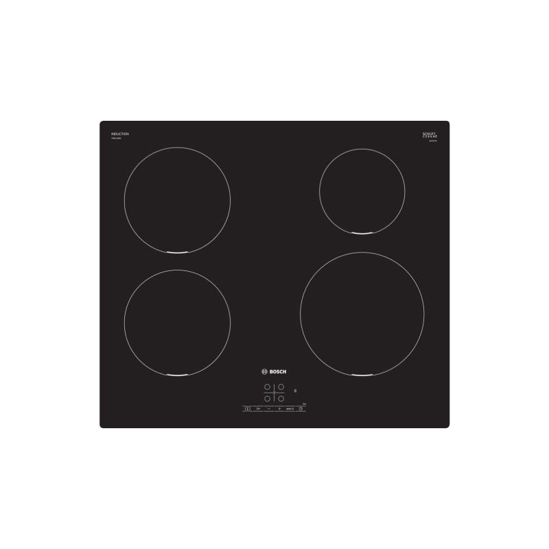 Bosch PIE611BB5E placa Preto Embutido 60 cm Placa com zona de ind