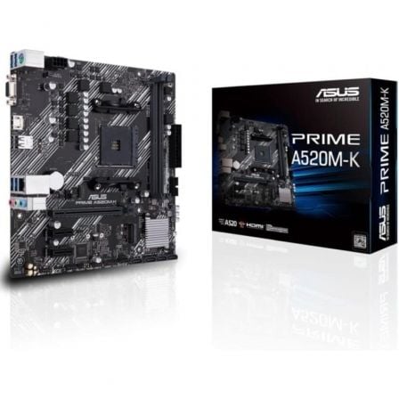 ASUS PRIME A520M-K AMD A520 Socket AM4 micro ATX