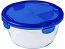 CAIXA PYREX VIDRO.REDONDA.15C.0,7L-287PG00( 0,7 LITROS - 15 X 8 C