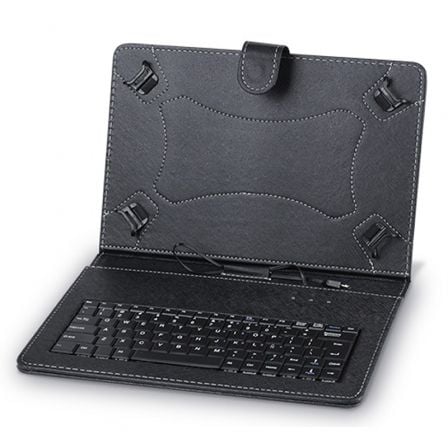 FUNDA CON TECLADO 3GO CSGT27 PARA TABLETS DE 10" NEGRA