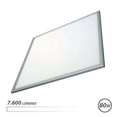 ELBAT PANEL LED 60X60 80W 7600LM - LUZ BLANCA - ALTO BRILLO - AHO