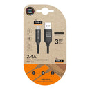 CABLE USB 2.0 TECH ONE TECH TEC2003 USB TIPO-C MACHO - USB MACHO