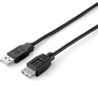 Equip 128852 cabo USB 5 m USB 2.0 USB A Preto