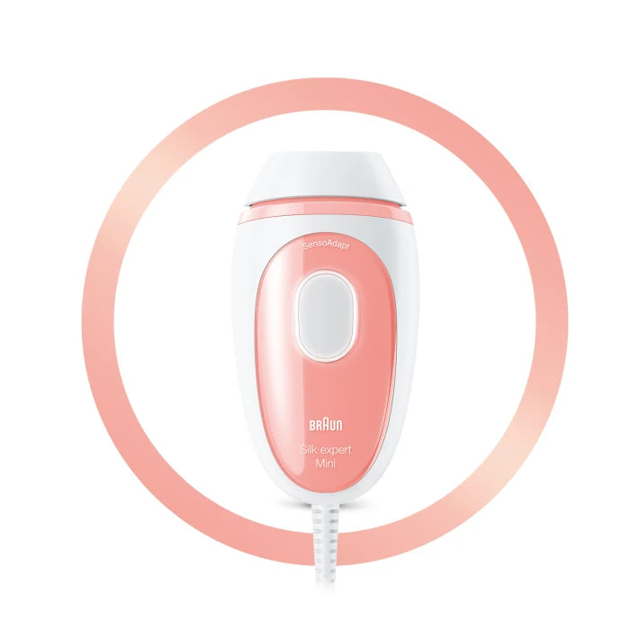 Braun Silk-expert Mini PL1000 IPL Luz Pulsada Intensa (IPL) Rosa,