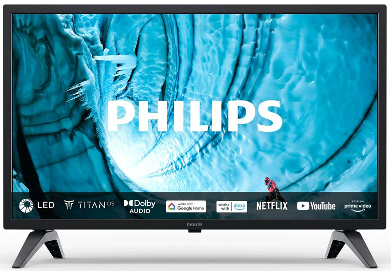 TELEVISOR PHILIPS 24PHS6019 24" FULL HD SMART TV WIFI NEGRA