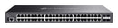 OMADA 48-PORT GIGABIT STACKABLE LITE L3 MANAGED SWITCH WITH 4 10G