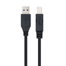 Nanocable 10.01.0802-BK cabo USB 2 m USB 3.2 Gen 1 (3.1 Gen 1) US