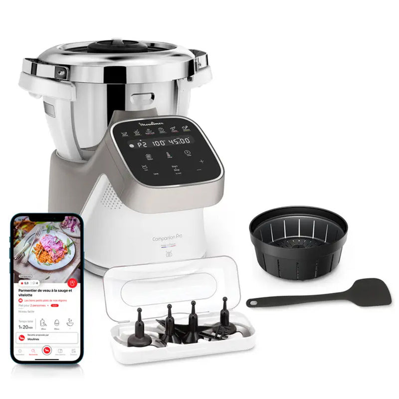 MOULINEX ROBOT COZINHA 12PROG AUT TAÇA 4.5LT COMPANION XL PR