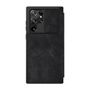 CAPA NILLKIN QIN LEATHER PRO PARA SAMSUNG S22 ULTRA (PRETO)
