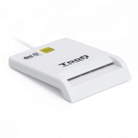 TooQ TQR-210W leitor de smart card Interior USB 2.0 Branco