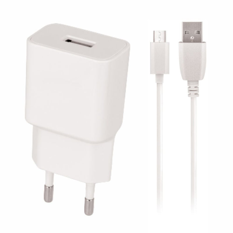 ALIMENTADOR COMUTADO USB 2.1A + CABO MICROUSB