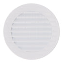 GRELHA DE VENTILAÇÃO REDONDA COM INSERÇÃO, ABS, COM SUSPEITO Ø90M