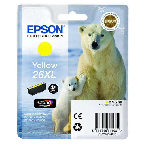Epson Polar bear C13T26344012 tinteiro 1 unidade(s) Original Rend