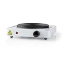 NEDIS PLACA ELECTRICA 1 ZONA 1500W BRANCO