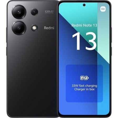 SMARTPHONE XIAOMI REDMI NOTE 13 8GB 128GB 6.67" NEGRO