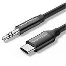 CABLE CONVERSOR AUDIO VENTION BIFBG USB TIPO-C MACHO - JACK 3.5 M