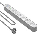 FORCE POWER - BLOCO 6 TOMADAS FPLIPF6P800JSC