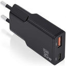 CARREGADOR AISENS ASCH-30W2P047-BK 1XUSB TIPO-C 1XUSB 30W