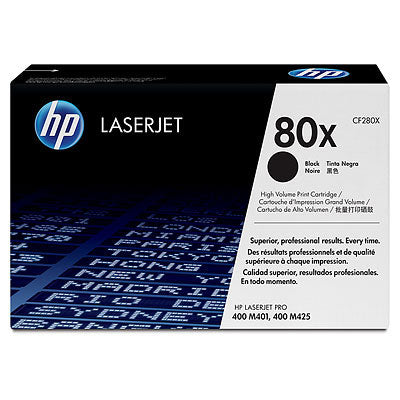 HP Conjunto Duplo de Toner LaserJet Original 80X Preto de elevado