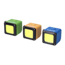 LANTERNA DE CUBO LED RECARREGÁVEL. COB 3W 300LM 1.000MAH COM USB