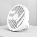 VENTILADOR DE MESA PORTÁTIL RECARREGÁVEL LED SPLASH 5,5W BRANCO Ø